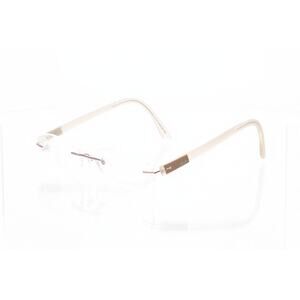 Silhouette 7608 40 6057 Rimless 17-140mm Eyeglasses FRAMES ONLY - VERY GOOD